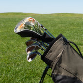 Fijne cute narcissen lente golfheadcover (Insitu)