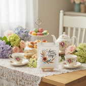 Fijne dag bloemen bedankzakje