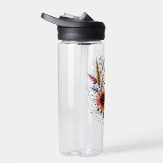 Fijne dag bloemen waterfles (Rechts)