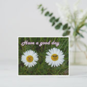 Fijne dag briefkaart (Staand voorkant)