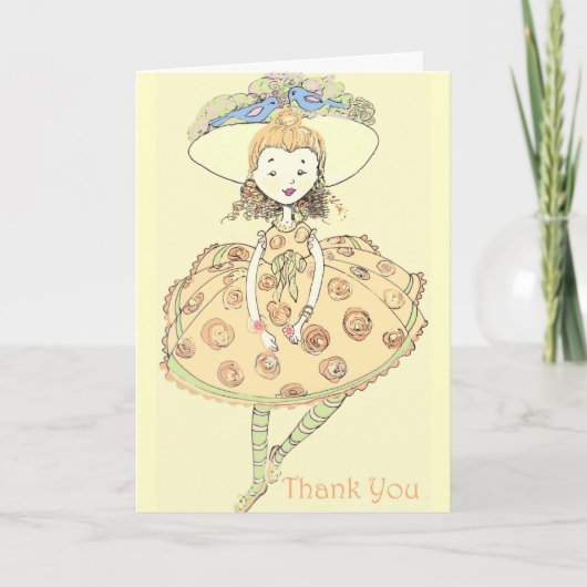 Fijne dag dank je Wenskaart Bedankkaart (Voorkant)