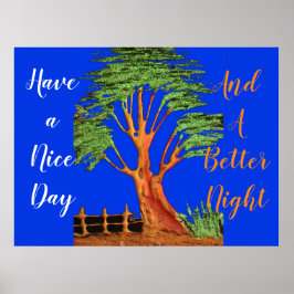 Fijne Dag en Betere Nacht Poster