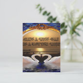 Fijne dag en een betere avond tekst quote briefkaart (Staand voorkant)