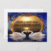 Fijne dag en een betere avond tekst quote briefkaart (Voorkant / Achterkant)