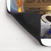 Fijne dag en een betere avond tekst quote muismat (Hoek)