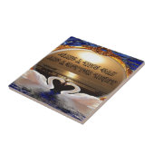 Fijne dag en een betere avond tekst quote tegeltje (Zijkant)