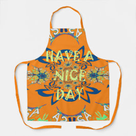 Fijne dag en een betere Night All-Over print Schort