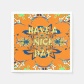 Fijne dag en een betere Night All-Over print Servet (Voorkant)