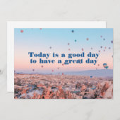 Fijne dag Kaart (Voorkant / Achterkant)