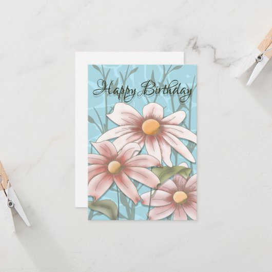 Fijne dag kaart (Voorkant / Achterkant in situ)