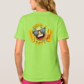Fijne dag | Kinder Rugtas T-shirt (Achterkant)