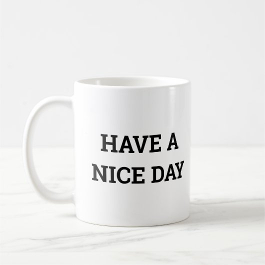 Fijne dag koffiemok (Links)