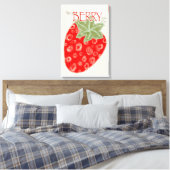 Fijne dag met een BES Canvas Afdruk (Insitu (Slaapkamer))
