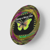 Fijne dag: Mooie oneindigheid vlinders kunst Ronde Klok (Hoek)