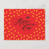 Fijne dag - Motivatie Briefkaart (Voorkant)