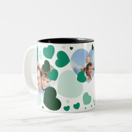 Fijne dag papa, je verdient het! tweekleurige koffiemok