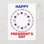 Fijne dag President Feestdagenkaart (Voorkant)