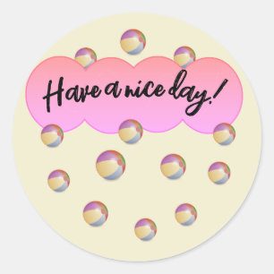 Fijne dag Stickers