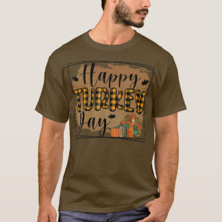 Fijne dag Thanksgiving dag feestdag T-shirt