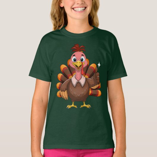 Fijne dag Thanksgiving dag feestdag T-shirt (Voorkant)