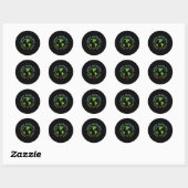 Fijne Dag van de Aarde 2021  Ronde Sticker (Vel)