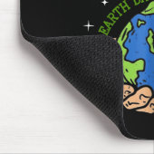 Fijne Dag van de Aarde 2024 Red Onze Planeet Cute  Muismat (Hoek)