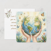 Fijne Dag van de Aarde 22 april   (Voorkant / Achterkant)