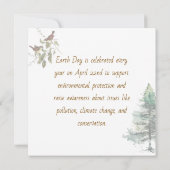 Fijne Dag van de Aarde 22 april   (Achterkant)