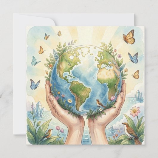 Fijne Dag van de Aarde 22 april   (Voorkant)