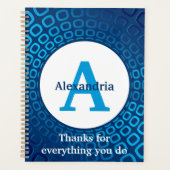 Fijne dag van de administratieve professional planner (Voorkant)