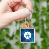 Fijne dag van de administratieve professional sleutelhanger (Hand)