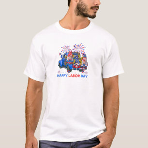Fijne Dag van de Arbeid Patriottische Vakbond Arbe T-shirt