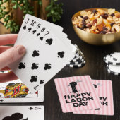 Fijne Dag van de Arbeid Pokerkaarten (Insitu)