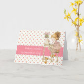 Fijne dag van de leerkracht appreciatie! kaart (Gele Bloem)