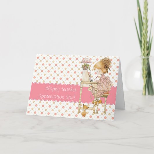 Fijne dag van de leerkracht appreciatie! kaart (Voorkant)