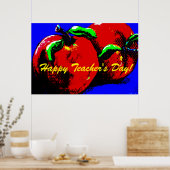 Fijne dag van de leraar! Poster (Keuken)