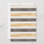 Fijne dag voor de eerste verjaardag van de bijenda kaart (Achterkant)