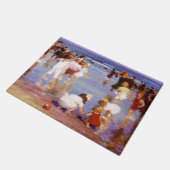 Fijne dagen op het strand deurmat (Schuin)