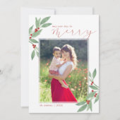 Fijne dagen Vakantie Fotokaart Kaart (Voorkant)