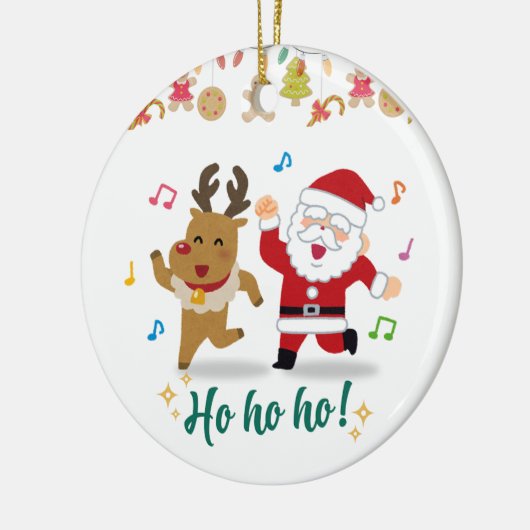 Fijne dans keramisch ornament (Links)