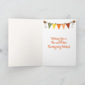 Fijne dieren en vrolijke dekens feestdagen kaart (Binnen)