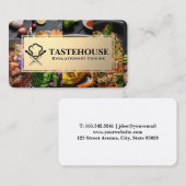 Fijne dinerkeukens | Catering Visitekaartje (Voorkant / Achterkant)