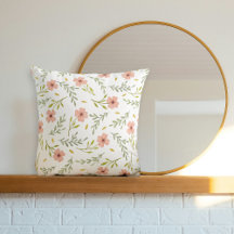 Fijne Ditsy Waterverf Bloem Pastel Patroon
