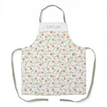 Fijne Ditsy Waterverf Bloem Pastel Patroon