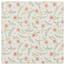 Fijne Ditsy Waterverf Bloem Pastel Patroon