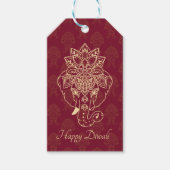 Fijne Diwali. Aangepaste tekst Cadeau Labels Cadeaulabel (Voorkant)