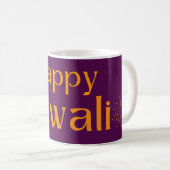 Fijne Diwali-feest Koffiemok (Voorkant rechts)