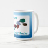 Fijne doktersdag Mijn Doc Rocks Koffiemok (Voorkant rechts)