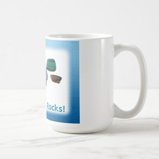 Fijne doktersdag Mijn Doc Rocks Koffiemok (Rechts)