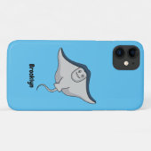 Fijne doornvis cartoon Case-Mate iPhone case (Achterkant (horizontaal))